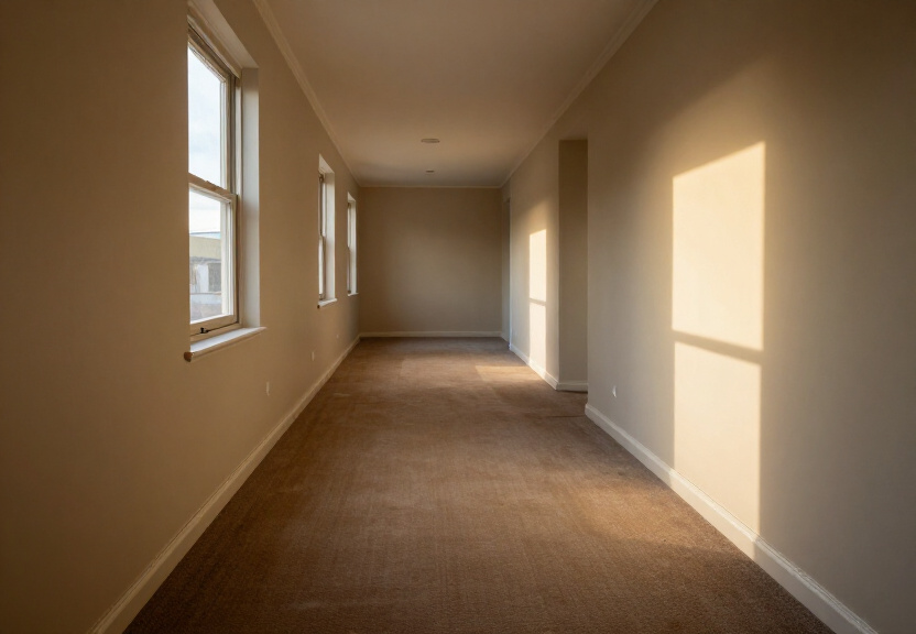 Restored living room in Mulgrave after flood cleanup